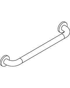 Hewi 801 poignée de bain 801.36.12092 500 mm, gris anthracite