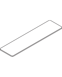 Hewi Glasplatte 63485 450 x 115 mm