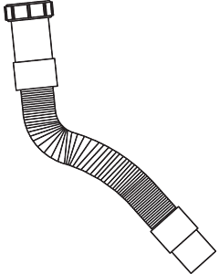 Hewi S 50 Flexschlauch 65059 McAlpine FYNE 240 x 40 comp
