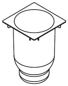 Hewi System 900 Q insert 900Q20.E001 for brush set
