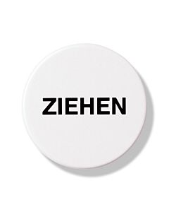 Hewi 801 Symbol Ziehen 711Z50 stahlblau, selbstklebend