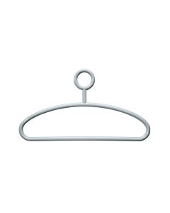 Hewi Kleider- und Hosenbügel 571.495 felsgrau, drehbare Öse