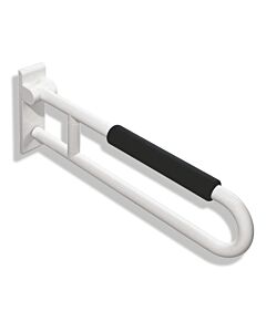 Hewi 801 Hewi support rail 801.50.20192 600 mm, anthracite gray, with black arm pads