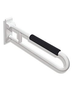 Hewi 801 Hewi support rail 801.50.11192 700 mm, anthracite gray, rotatable, with arm pads