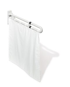 Hewi 801 shower splash guard 801.52.1003850 Decor colored squares, steel blue