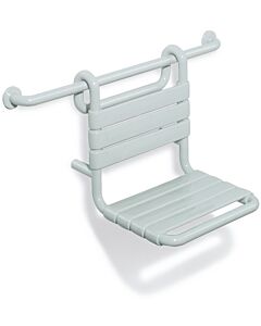 Hewi 801 active + hanging seat 801.51D10098 signal white, 345 x 400 x 480 mm, antimicrobial