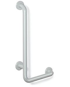 Hewi 801 poignée coudée 801.22.10692 600 x 300 mm, gris anthracite, âme en aluminium