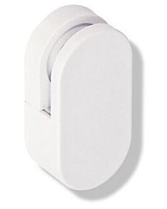 HEWI Spiegelhalter Serie 477 4770110099 flach, (2 Stück), reinweiss