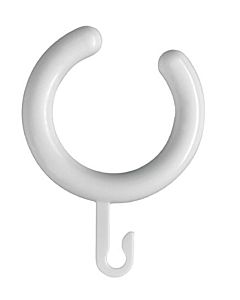 Hewi curtain Hewi 921 056 white, for curtain rod 802, PU 5 pieces