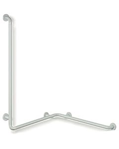 Hewi 801 main courante de douche / baignoire 801.35.20097 762x762x900mm, gris clair