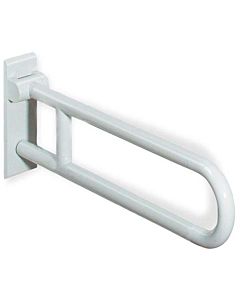 Hewi Serie 801 Stützklappgriff drehbar 8015011097 700mm, lichtgrau