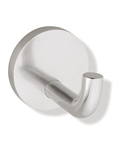 HEWI Wandhaken Serie 805 80590030 Edelstahl matt, mit Rosette d= 70 mm