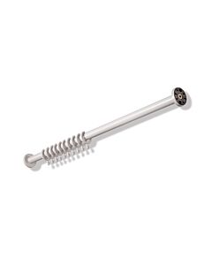 Hewi 801 curtain rod 801.34.40095 1000mm, straight, rock gray