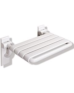 Hewi 801 active + siège rabattable 801.51D21098 blanc de sécurité, 448 x 428 mm, antimicrobien