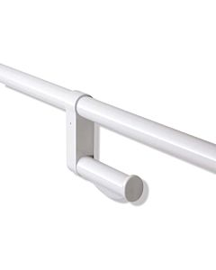 Hewi 801 active + kit de mise à niveau 801.50D01198 600 x 300 mm, blanc de sécurité, pour porte-papier, antimicrobien