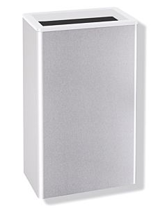 Hewi paper waste bin 805.05.10098 signal white, approx. 25 l