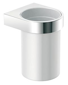 Hewi System 800 Becher 8000411041 Polyamid weiß, mit Halter verchromt