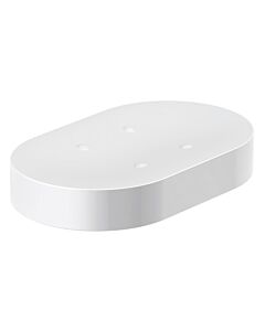 Hewi soap dish 800.02.01099 pure white, for Halter