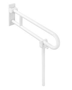 Hewi 801 rail porteur à Hewi 801.50.144S97 750 mm, gris clair, orientable, avec repose-pieds