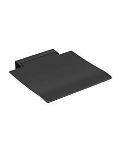 Hewi 450 siège rabattable 950.51.2119092 450x463x107mm, blanc thermolaqué, siège gris anthracite