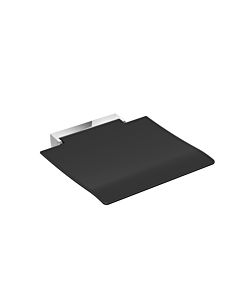 Hewi 450 folding seat 950.51.2159092 chrome-plated, 450 x 463 x 107 mm, seat surface anthracite gray