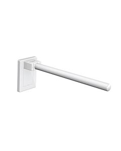 Hewi System 800 K support rail 950.50.1119098 projection 600 mm, plastic signal white, mobile, plastic