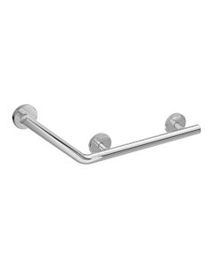 Hewi Poignée coudée Warm Touch 950.22.20050 plastique plate aspect chrome