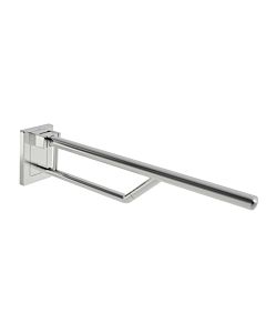 Hewi Warm Touch Hewi support rail Duo 950.50.14050 plastic chrome look, projection 900 mm
