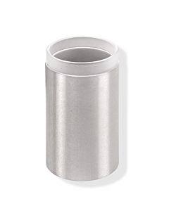 Hewi System 162 tasse 162.04.1105XA match1 Halter acier inoxydable, verre satiné, fixation murale