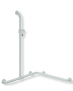 Hewi 801 barre de douche 801.35.9934033 762/762 x 1250 mm, rubinrot , anti-suicide
