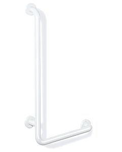 Hewi 801 active + angled handle 801.22D14098 1000 x 500 mm, signal white, antimicrobial
