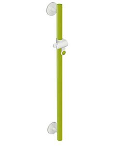Hewi System 800 K rail de support de douche 950.33.1209174 Dimensions extérieures 1100 mm, vert pomme, blanc de sécurité