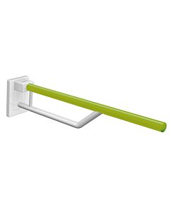 Hewi Duo Hewi support rail 950.50.1319974 mobile, projection 850, cover pure white, apple green