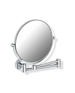 Hewi cosmetic mirror 950.01.225, 3x magnification, 58x10mm, Ø 200mm, double-sided, chrome-plated