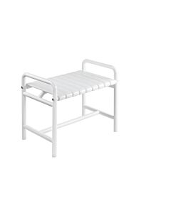 Hewi 801 banc de douche 801.51.840033 688 x 500 x 448 mm, rubinrot , charge de support jusqu&#39;à 300 kg