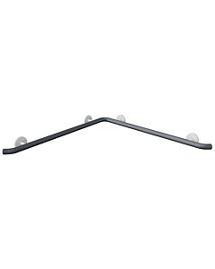 Hewi System 800 K main courante de douche / baignoire 950.35.1S9192 longueur spéciale, supports et rosaces en blanc de sécurité, gris anthracite