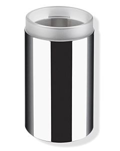 Hewi System 162 tasse 162.04.110540 Halter chromé, verre, satiné, montage mural