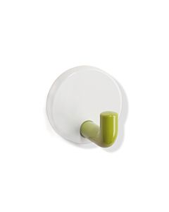 Hewi System 800 K crochet simple 800.90.0309174 capuchon de rosette blanc signal, vert pomme, 45 mm