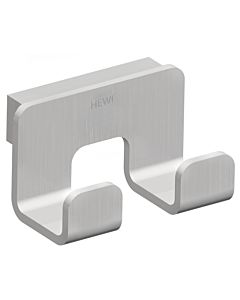 Hewi 805 crochet double 805.90.120 60 mm, acier inoxydable satiné