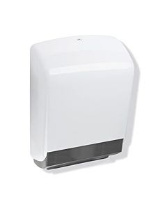 Hewi 477 paper towel Behälter 477.06.6000590 Behälter white translucent, Behälter black