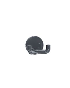 Hewi 477 double hook 477.90.9902592 anti-suicide, anthracite grey