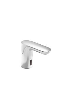 Hewi Sensoric infrared basin mixer AQ1.12S20040 round, mains operation, chrome-plated