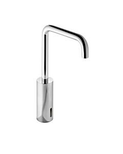 Hewi Sensoric infrared basin mixer AQ1.12S22140 round tube, battery operated, chrome-plated