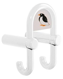 Hewi 801 Hewi cloakroom hook 801.90.03199 pure white, hook to the rear