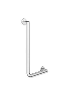 Hewi System 900 angled handle 900.22.101XA satin stainless steel, 600 x 300 mm, right-hand version