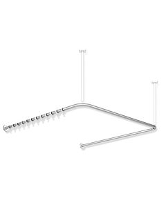 Hewi System 900 Vorhangstange 900.34.30SXA Edelstahl matt geschliffen, d= 25mm, A1/A2/A3 variabel