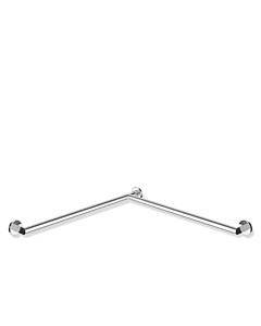 main courante de douche Hewi System 900 900.35.13040 acier inoxydable chromé, 765 x 475 mm, version droite