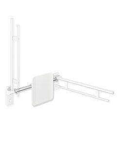 Hewi Système 900 900.51.906XA98 Acier inoxydable poli, polyamide blanc signal