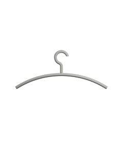 Hewi clothes hanger 570.1B95 fixed hook, matt, rock grey