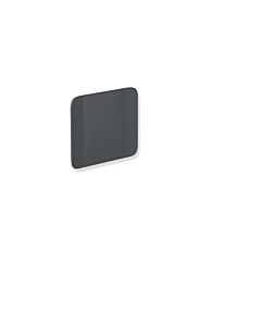 Hewi système 900 900.51.91060CV acier inoxydable peint par poudrage noir mat, polyamide noir mat, fixation murale